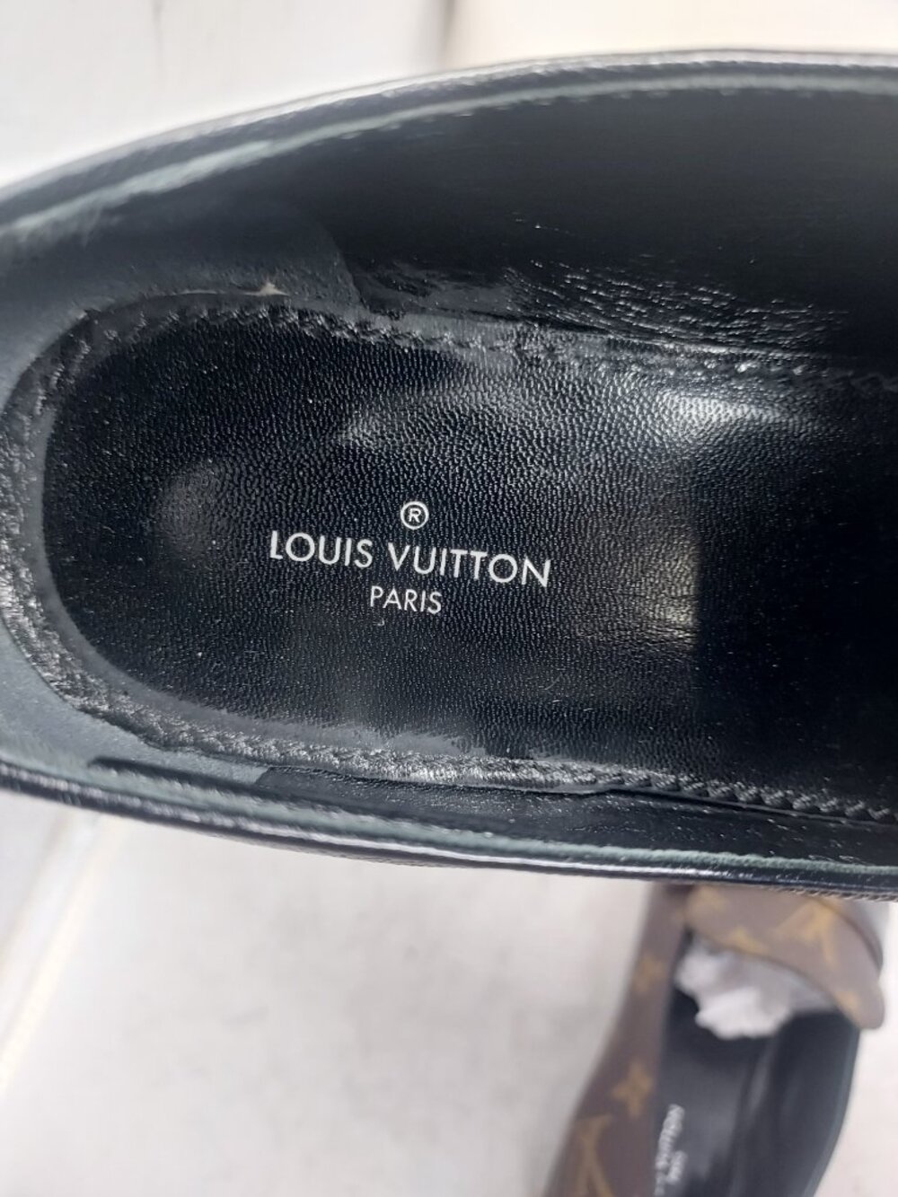Louis Vuitton LV Monogram Brown Women Flat Shoe - Picture 11 of 13